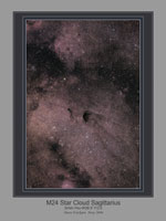 M24 Star Cloud Sagittarius